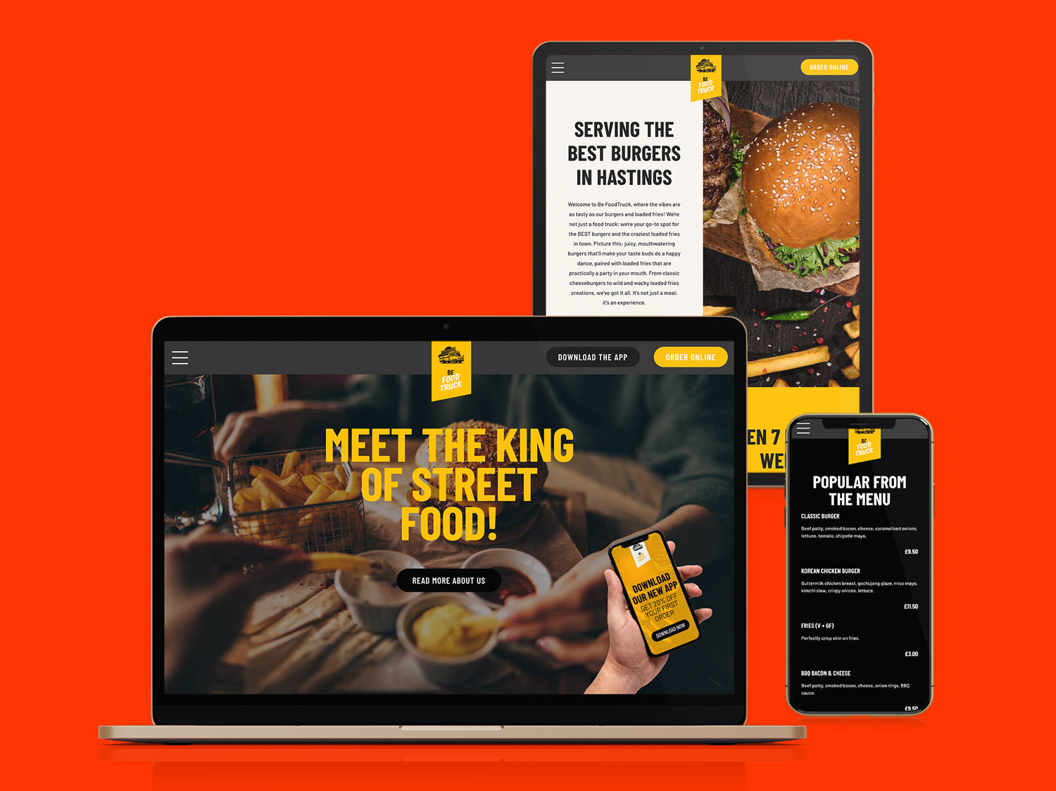 Website-Mockup-for-food-app-page Website Design Mockup